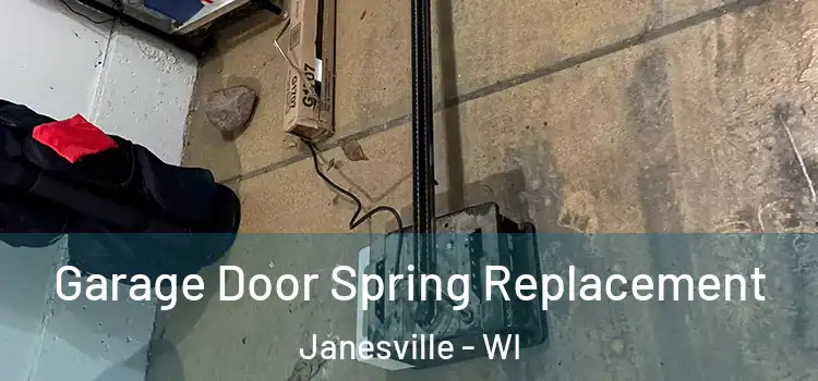  Garage Door Spring Replacement Janesville - WI